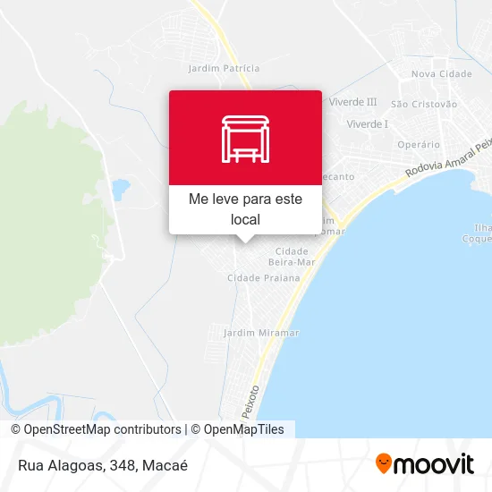 Rua Alagoas, 348 mapa