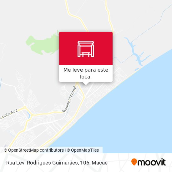 Rua Levi Rodrigues Guimarães, 106 mapa