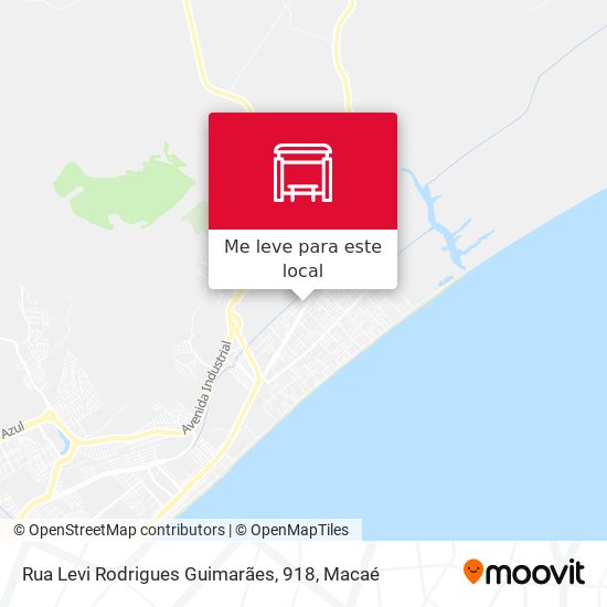 Rua Levi Rodrigues Guimarães, 918 mapa