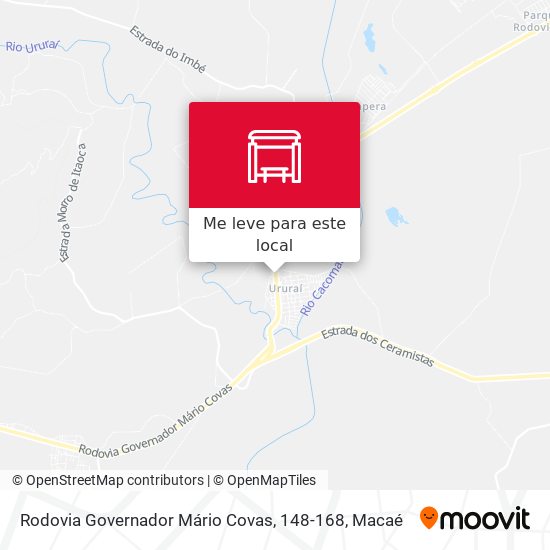Rodovia Governador Mário Covas, 148-168 mapa