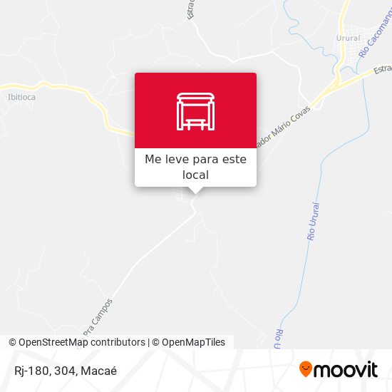 Rj-180, 304 mapa