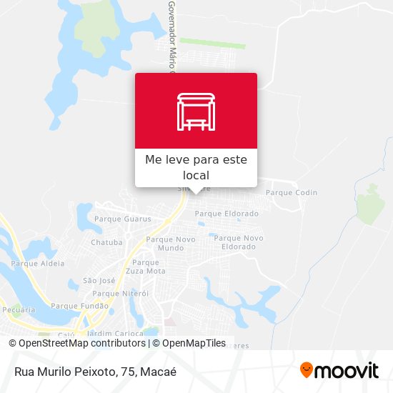 Rua Murilo Peixoto, 75 mapa