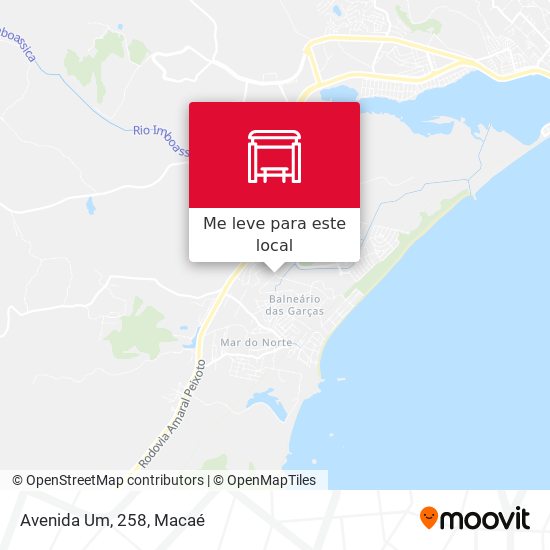 Avenida Um, 258 mapa