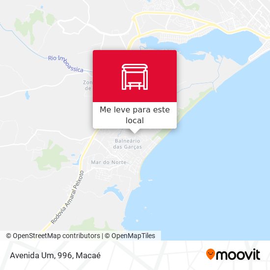 Avenida Um, 996 mapa