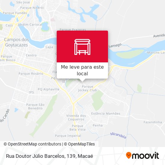 Rua Doutor Júlio Barcelos, 139 mapa