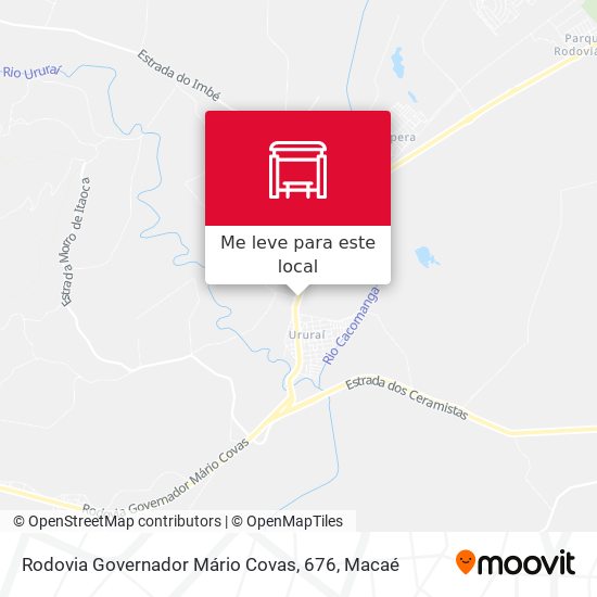 Rodovia Governador Mário Covas, 676 mapa