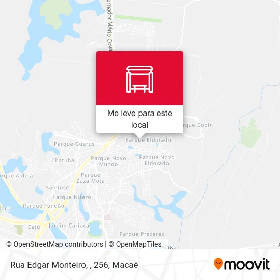 Rua Edgar Monteiro, , 256 mapa