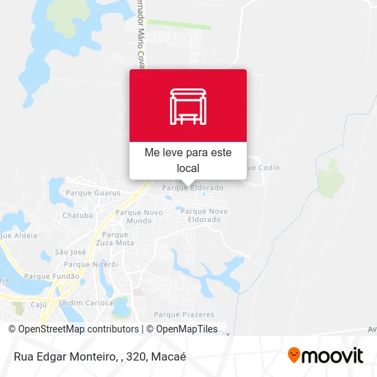 Rua Edgar Monteiro, , 320 mapa