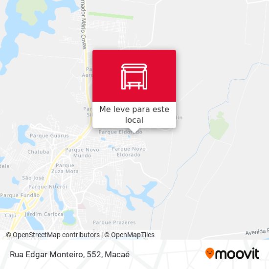Rua Edgar Monteiro, 552 mapa