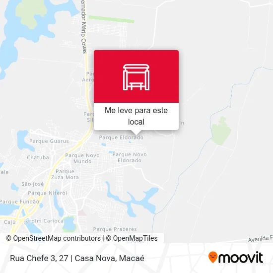 Rua Chefe 3, 27 | Casa Nova mapa