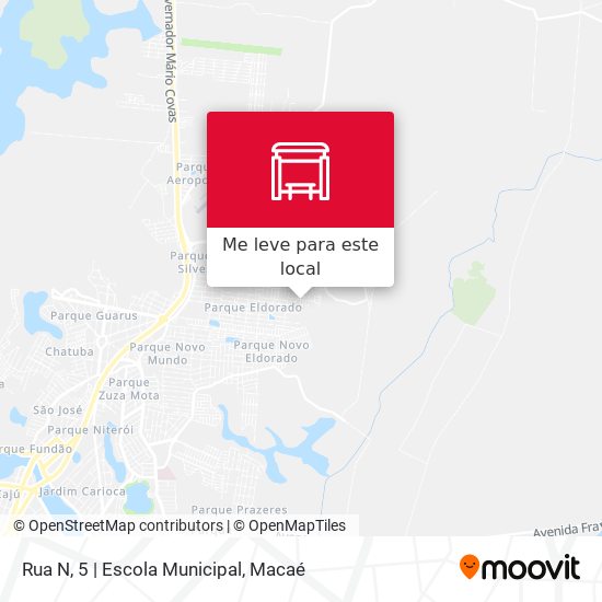 Rua N, 5 | Escola Municipal mapa