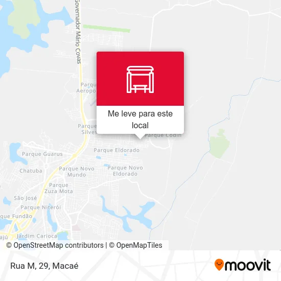 Rua M, 29 mapa