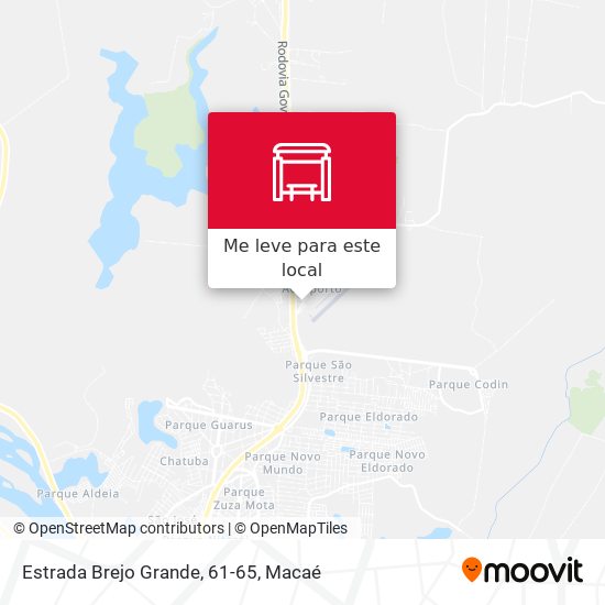 Estrada Brejo Grande, 61-65 mapa