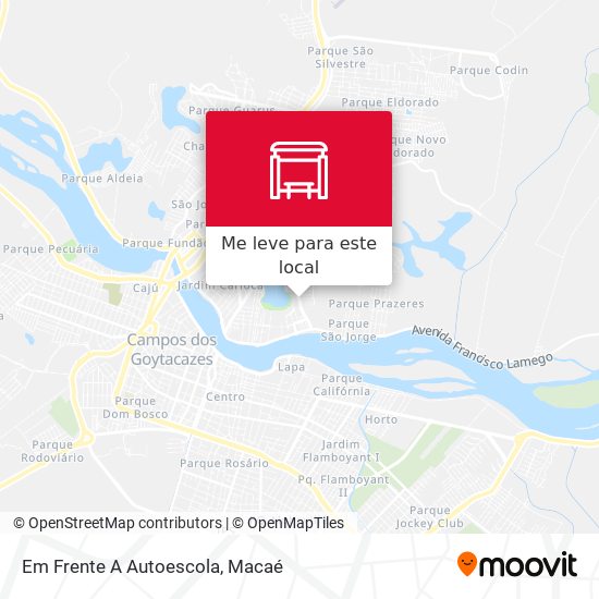 Em Frente A Autoescola mapa