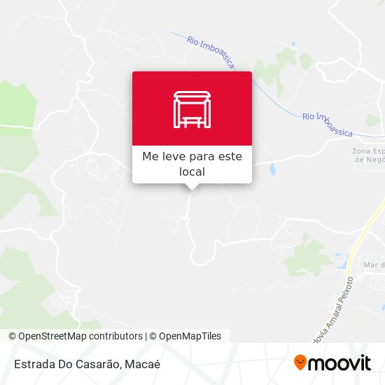 Estrada Do Casarão mapa