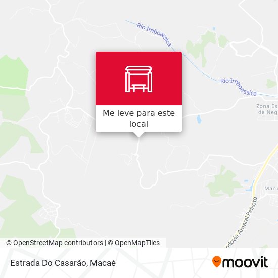 Estrada Do Casarão mapa