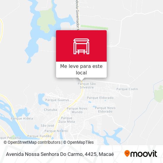 Avenida Nossa Senhora Do Carmo, 4425 mapa