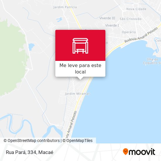 Rua Pará, 334 mapa