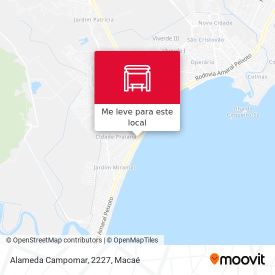 Alameda Campomar, 2227 mapa