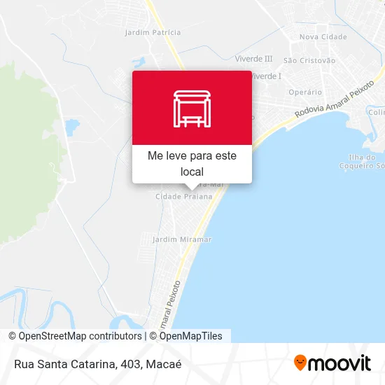 Rua Santa Catarina, 403 mapa