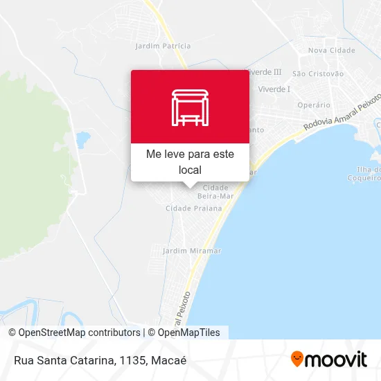 Rua Santa Catarina, 1135 mapa
