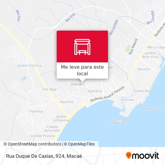 Rua Duque De Caxias, 924 mapa