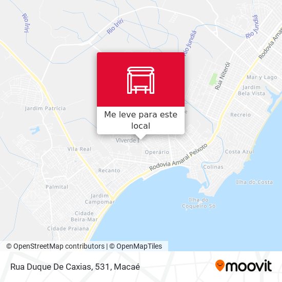 Rua Duque De Caxias, 531 mapa