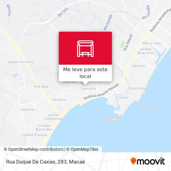 Rua Duque De Caxias, 283 mapa