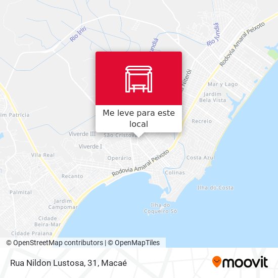 Rua Nildon Lustosa, 31 mapa