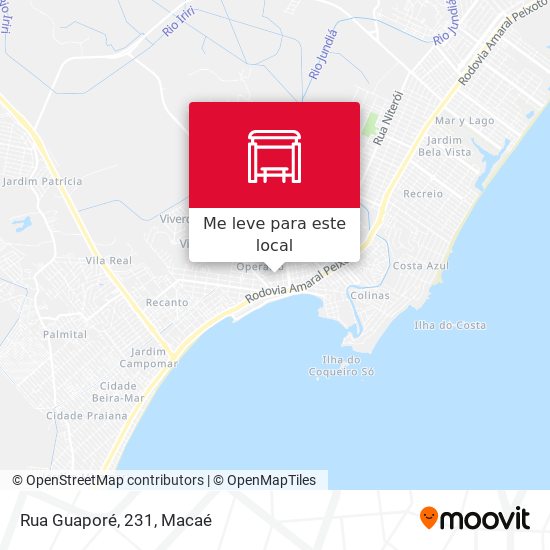 Rua Guaporé, 231 mapa