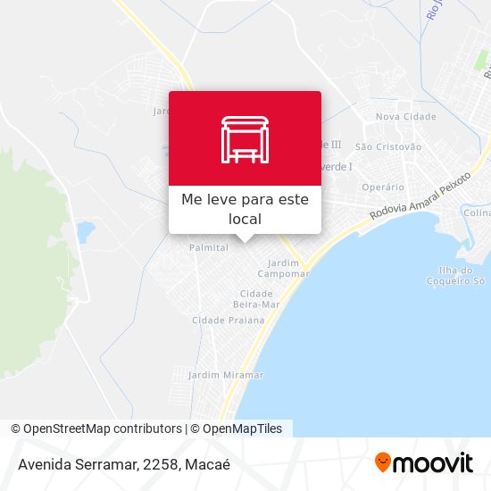 Avenida Serramar, 2258 mapa