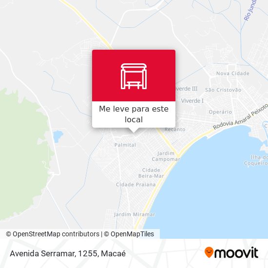 Avenida Serramar, 1255 mapa