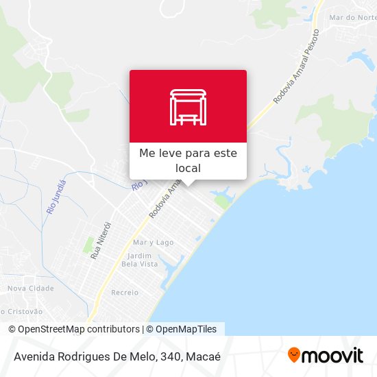 Avenida Rodrigues De Melo, 340 mapa