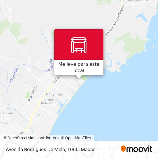 Avenida Rodrigues De Melo, 1060 mapa