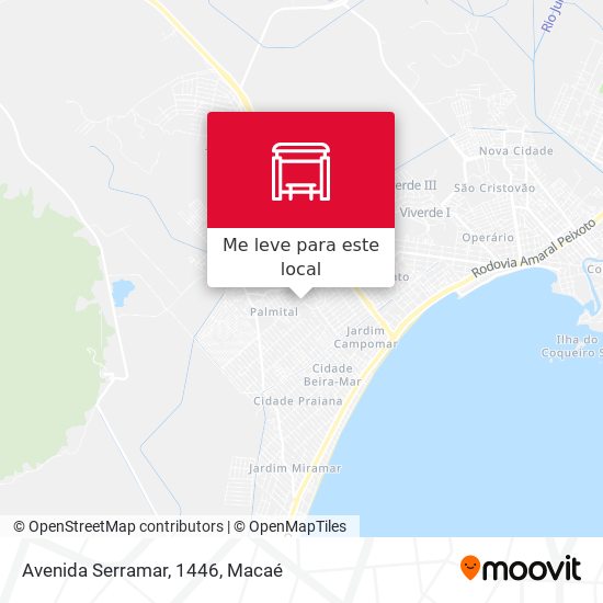 Avenida Serramar, 1446 mapa