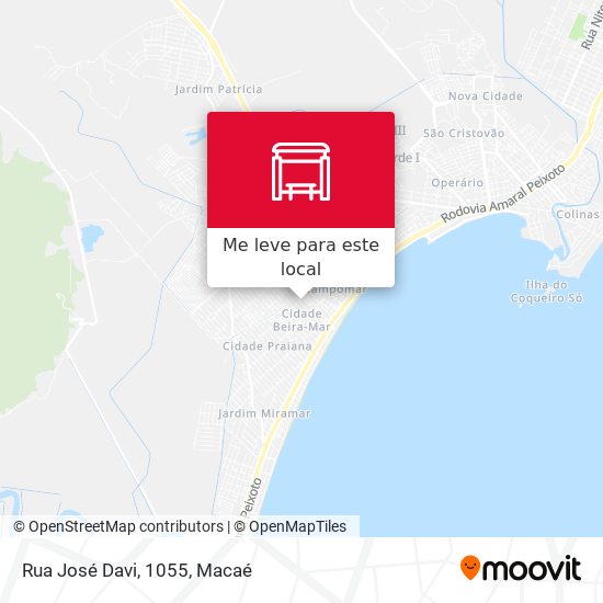Rua José Davi, 1055 mapa