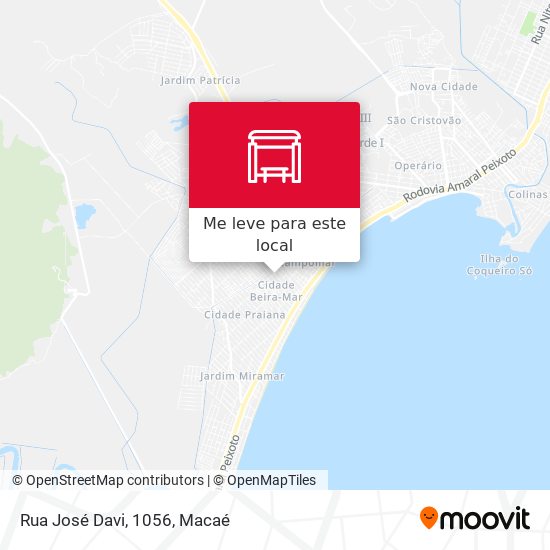 Rua José Davi, 1056 mapa