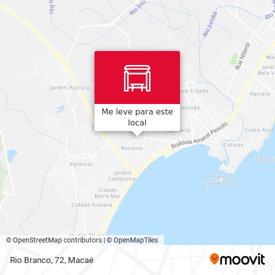 Rio Branco, 72 mapa