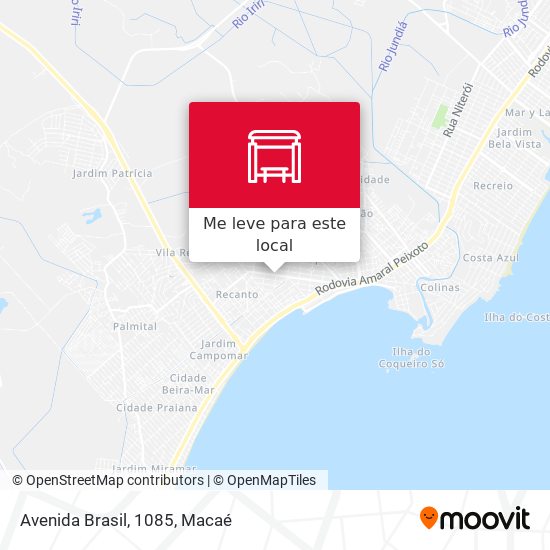 Avenida Brasil, 1085 mapa