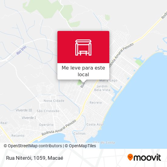 Rua Niterói, 1059 mapa
