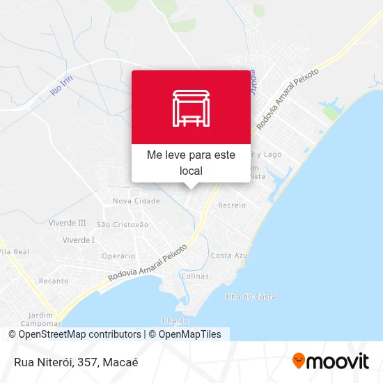 Rua Niterói, 357 mapa