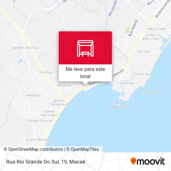 Rua Rio Grande Do Sul, 19 mapa