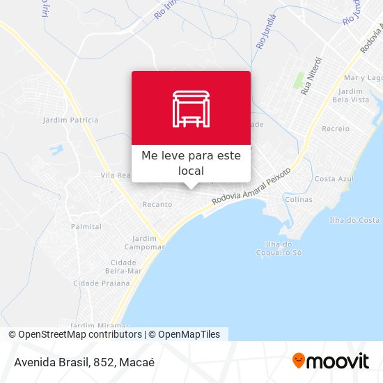 Avenida Brasil, 852 mapa