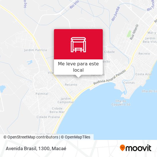 Avenida Brasil, 1300 mapa