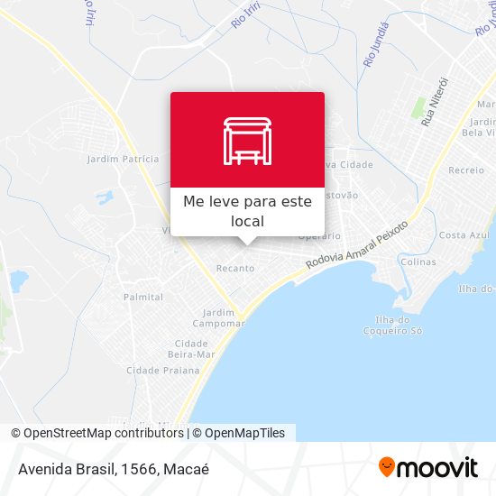 Avenida Brasil, 1566 mapa