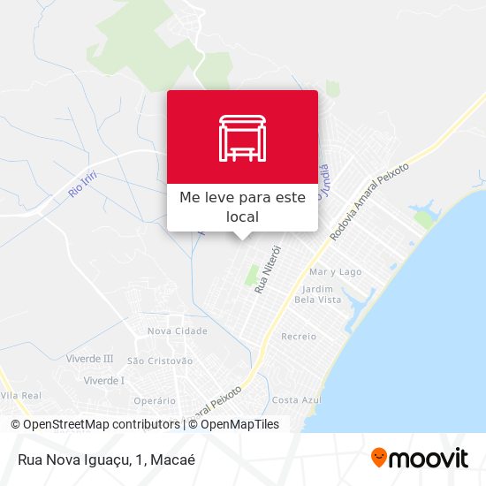 Rua Nova Iguaçu, 1 mapa