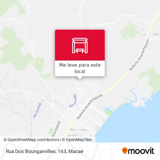 Rua Dos Bounganvilles, 163 mapa
