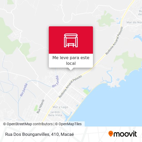 Rua Dos Bounganvilles, 410 mapa