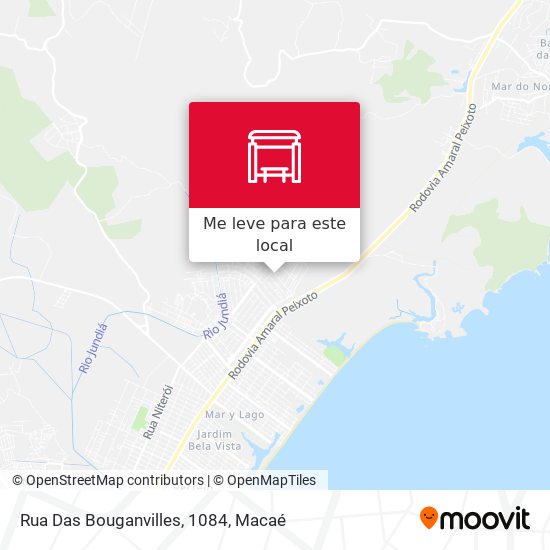 Rua Das Bouganvilles, 1084 mapa