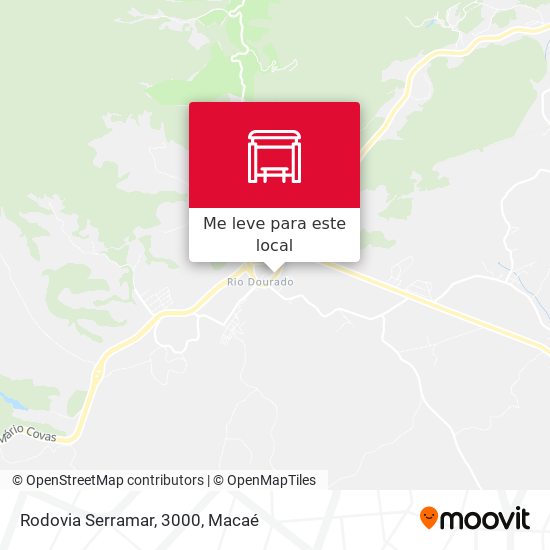 Rodovia Serramar, 3000 mapa